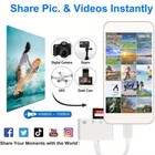     4 In 1 Usb3 0 Otg Adapter Flash Drive Sd tf Card Reader For Iphone ipad camera