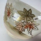 Vintage Matcha Bowl Kiyomizu-yaki Momiji Kaiho-made Signed Paper Box Tea