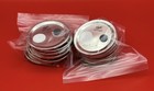 15 Mushroom Jar Lids  Wide Mouth Mason - Mycology - Injection Port Micron Filter