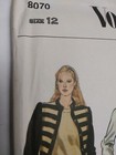 Vogue 8070 Duster Coat Sheath Dress Top Pants Sewing Pattern Ladies 12 Uc Vtg