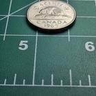 1965 Canada 5 Cents Elizabeth Ii   Beaver 100  Nickel Coin
