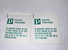 1999 Forces Of Nature Sandra Bullock Ben Affleck Movie Ticket Stub Lot Of 2