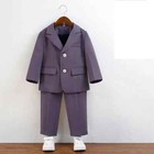 Boys Suit Baby Boys Jacket Pants 2pcs Dress Children Formal Wedding Costume Kids