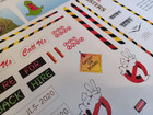 Kenner Ghostbusters Custom Ecto 2 Full Set Reproduction Stickers