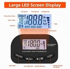 Grip Strength Tester 396lbs 180kg Digital Hand Dynamometer Grip Strength Meter