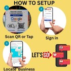 5 Google Review Epoxy Plates - Boost Customer Reviews  Tap   Scan Qr Code New