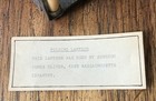 Surgeons 1865 Civil War Era J a  Minor   s Patent Folding Candle Lantern W  Candle
