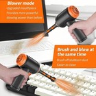 Air Duster - Computer Vacuum Cleaner - For Keyboard Cleaning - Cordless Canne   