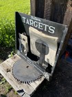 Vintage Outers Target Gun Store Display Metal Rack Official Nra W targets