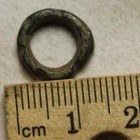 Genuine Ancient Celtic Greek Proto Money Curency Pre Coin Age Bead 5 Bc Danube