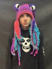 Crotchet Octopus Beanie Hat New  twisted Hatter Pattern 
