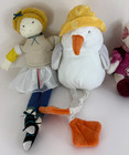 Lot 3 Kids Baby Lovie Plush Toys Bunnies By The Bay Seagull Moulin Roty Doll