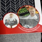 Shopping Cart And High Chair Cover Skip Hop 2-in-1  Dark Grey   White   New