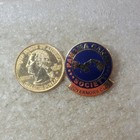 Panama Canal Society Governors Club Pin Vintage Map Lapel Badge Collectible