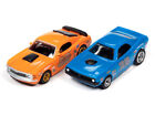 Auto World Srs351 Ho Scale 1970 Crosstrax Road Course 9    Slot Car Race Set
