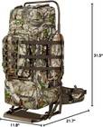 Lightweight Hunting Pack With Frame Long Haul Hiking Deer Mountain Backpacking