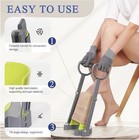 Jfmkaer Compression Stocking sock Aid W  Handles  Gloves  Manual  Gray green