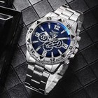 Men s Quartz Watch Stainless Steel Bracelet Band Analog Man Luxury Wristwatch
