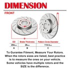 For Jeep Compass Patriot Dodge Avenger Caliber Front Rear Rotors Brakes Pads Kit