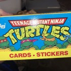 Vintage 1989 Teenage Mutant Ninja Turtles Trading Cards   Stickers By Topps