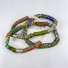 Millefiori Venetian Mixed Trade Beads 38inch