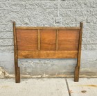 Mid-century Modern Solid Wood Twin Headboard Vintage Mcm