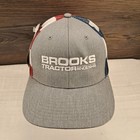 Brooks Tractor Since 1945 John Deere Stars And Stripes Snapback Hat Cap