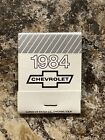 Vintage Matchbook Cover 1984 Chevrolet Chevy Loots-manning Iowa New Unstruck