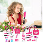 Pretend Hair Styling Set Kids Girls Play Hairdryer Beauty Salon Toy Makeup Kits