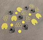 Bee Glitter Confetti Party Decor Table Scatter Choose Package