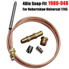 3pack 48in Snap-fit Thermocouple 1980-048 For Robertshaw Universal 1745 51-1457