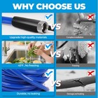 15ft 30ft 50ft 75ft 100ft Heated Water Hose For Rv heated Drinking 15ft  Blue 