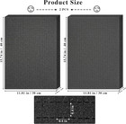 2 Pcs Pick And Pluck Polyurethane Foam Set  Pre-cut Sheet Foam With Bottom Use F