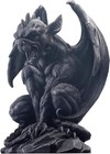 Winged Gargoyle Statue Indoor Outdoor Home Decor Sitting Guardian Sculpture H   