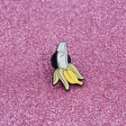 Fruit Banana Penis Pins Brooches Hard Enamel Lapel Pin Funny Badge For Bags Hats