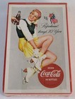 Rare Vintage Coca-cola Ice Skater Deck Of Sealed Playing Cards With Tax Stamp 