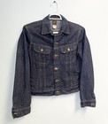 Vintage 60s Lee Riders Denim Jacket 38 Long Usa Made Patd-153438 Dark Wash