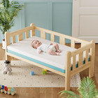 Crib Mattress  Memory Foam Toddler Mattress With Breathable Washable Cover  Stan