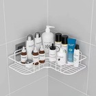 Shower Caddy Shelf Bathroom Corner Bath Storage Holder Organizer Triangular Rack