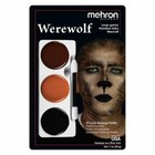 Mehron Tri-color Character Palettes For Sfx halloween cosplay  Various Styles