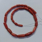 Vintage Natural Italian Red Coral Beads Genuine Mediterranean Coral Loose Beads