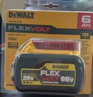 2 Pack New Dewalt Dcb606 Flexvolt 20v 60v Max 6 0ah Batteries