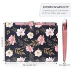  Expanding File Folder With 5 Pockets  Accordion File Navyblue