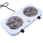 Us 2000w Double Burner Hot Plates Electric Countertop Stove For Cooking Portable