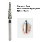 Dental Diamond Burs Fg Round End Taper Super Coarse Fine Grit High Speed 856 850
