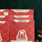 Lot Of 9 Vintage Tru-vue Slide Film Card Strips  All In Paper Sleeves
