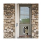 Ideal Pet Products Designer Series Plastic Pet Door With Telescoping Frame  E   