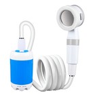 1 Set Portable Waterproof Shower Camping Travel Shower Usb Charging Afn