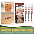 3x Safe Scorch Marker For Diy Project Easy Use Safe Chemical Wood Burning Pen