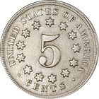 1867 Shield Nickel